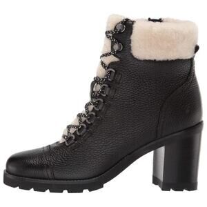 Frye Addie Hiker Strap Boots - 9.5 Black